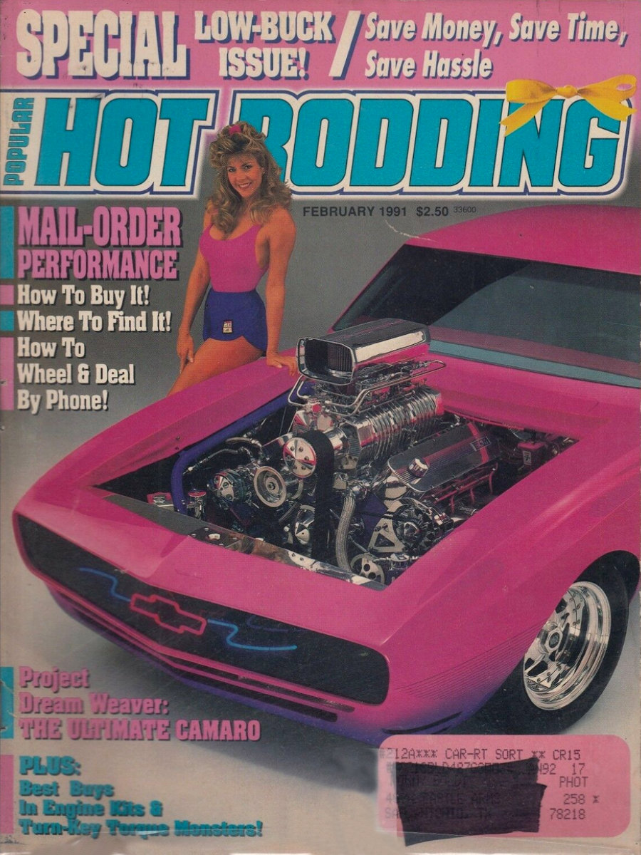 Popular Hot Rodding Feb February 1991 