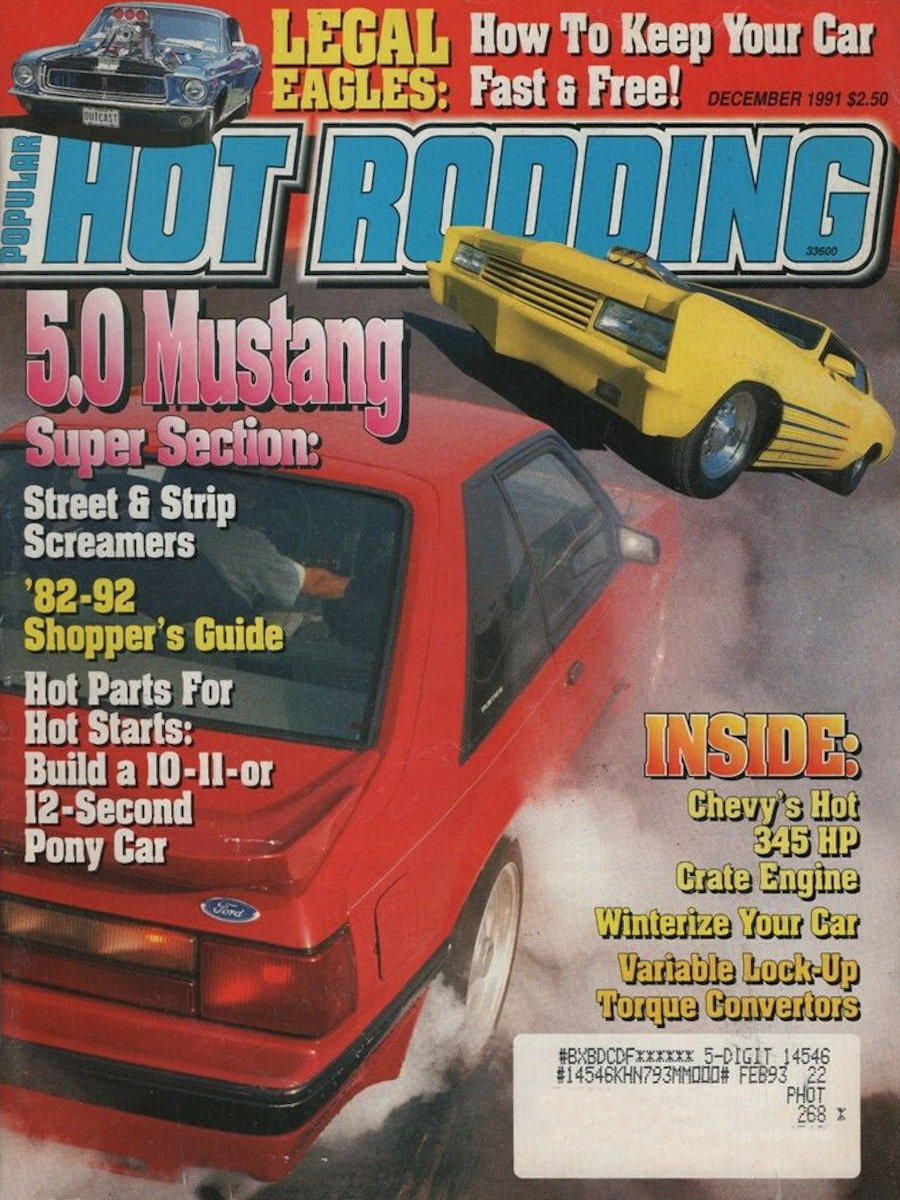 Popular Hot Rodding Dec December 1991 