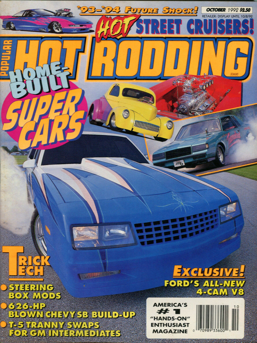 Popular Hot Rodding Oct October 1992 