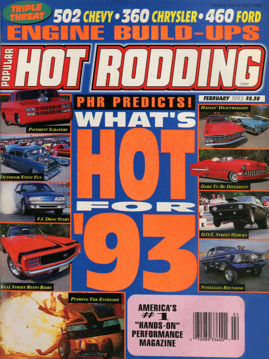 Popular Hot Rodding Feb February 1993 