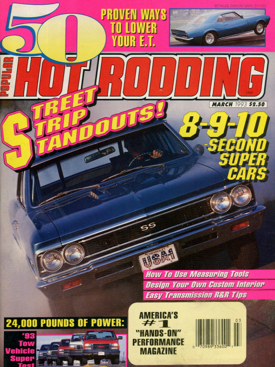 Popular Hot Rodding Mar March 1993 