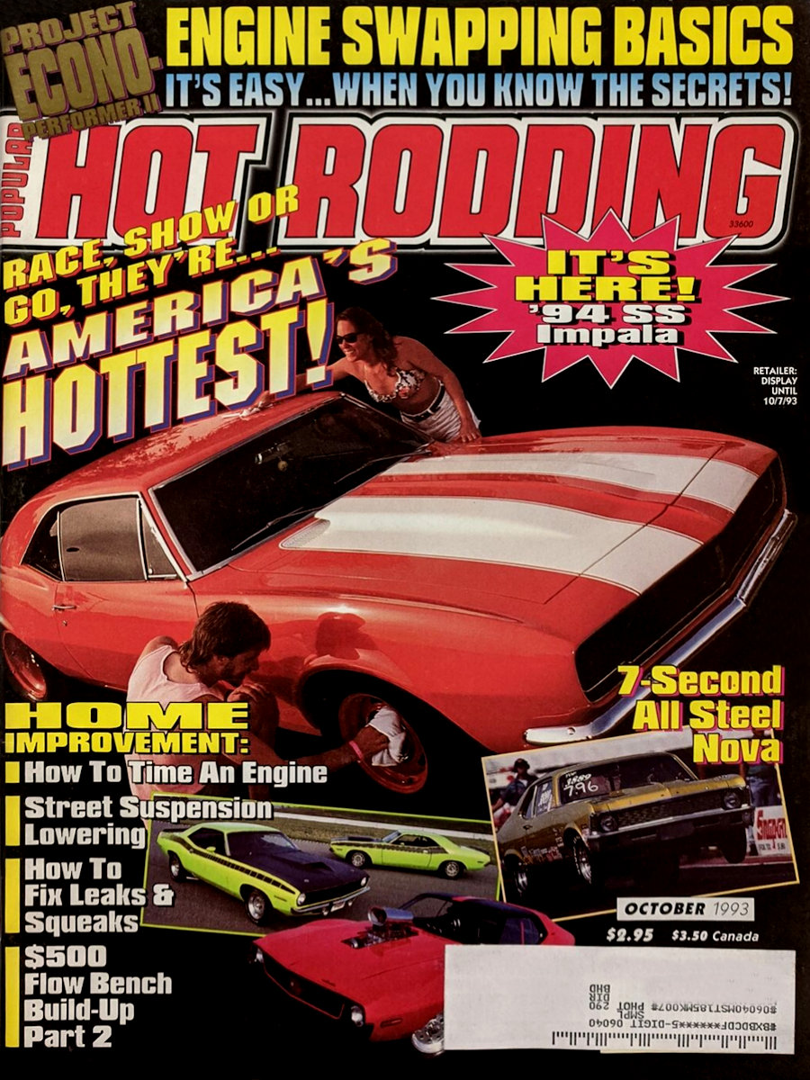 Popular Hot Rodding Oct October 1993 