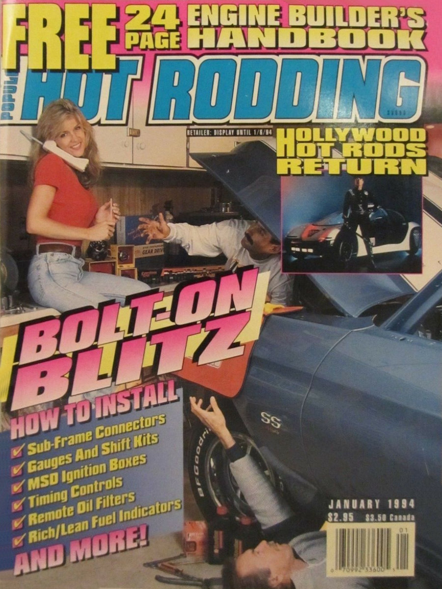 Popular Hot Rodding Jan January 1994 