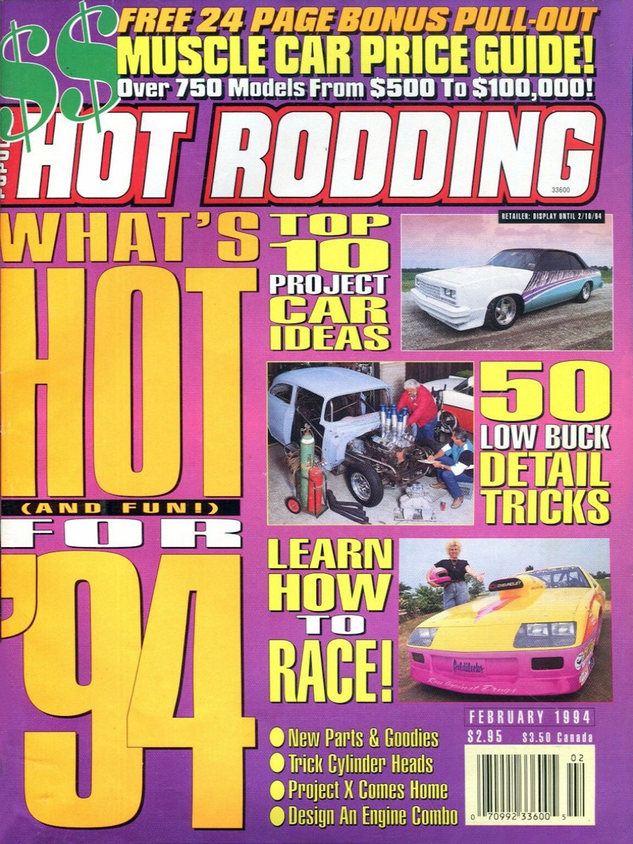 Popular Hot Rodding Feb February 1994 