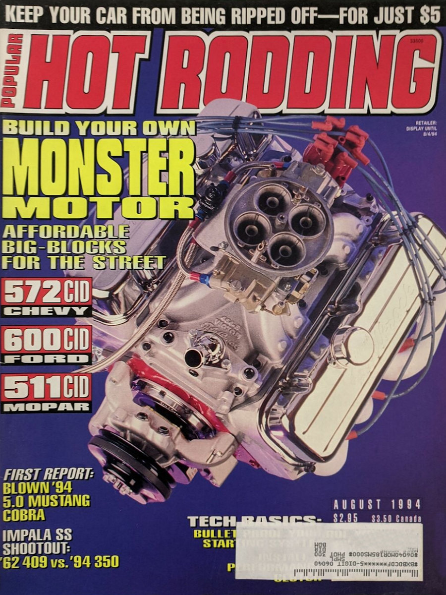 Popular Hot Rodding Aug August 1994
