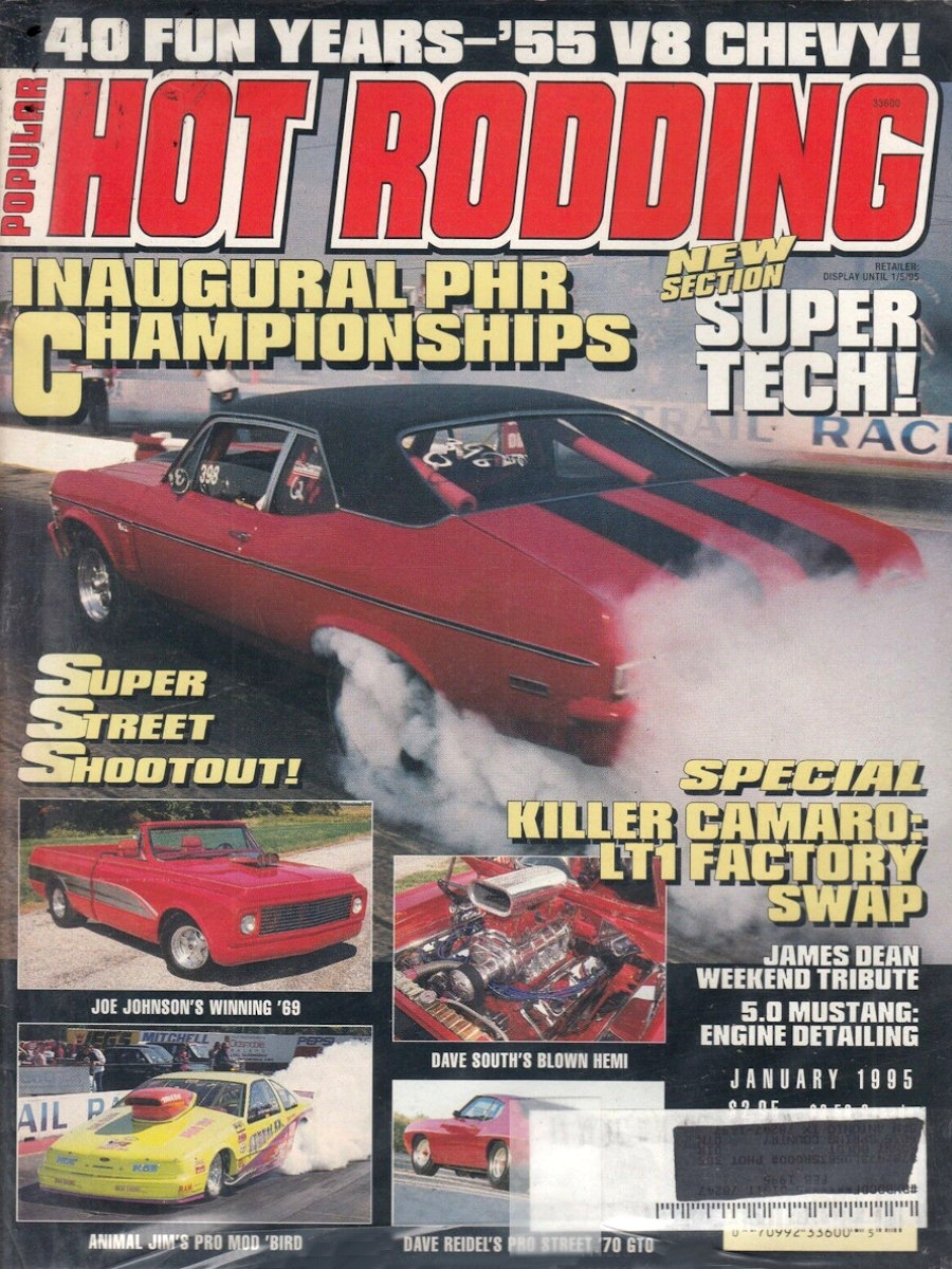 Popular Hot Rodding Jan January 1995 