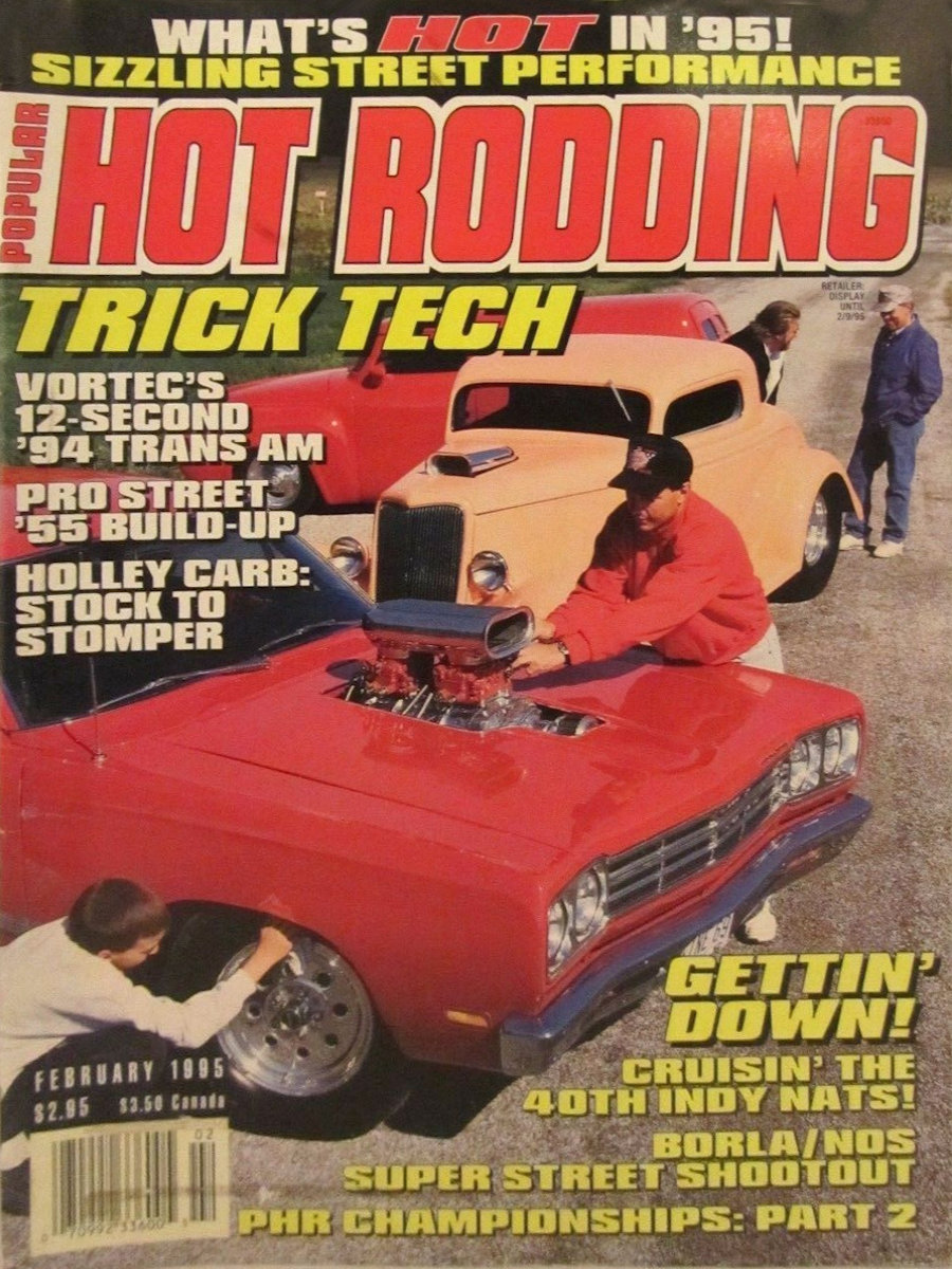 Popular Hot Rodding Feb February 1995 