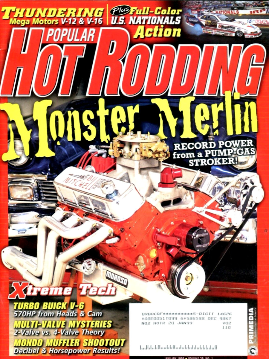 Popular Hot Rodding Jan January 1999 
