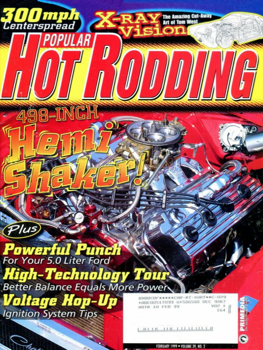 Popular Hot Rodding Feb February 1999