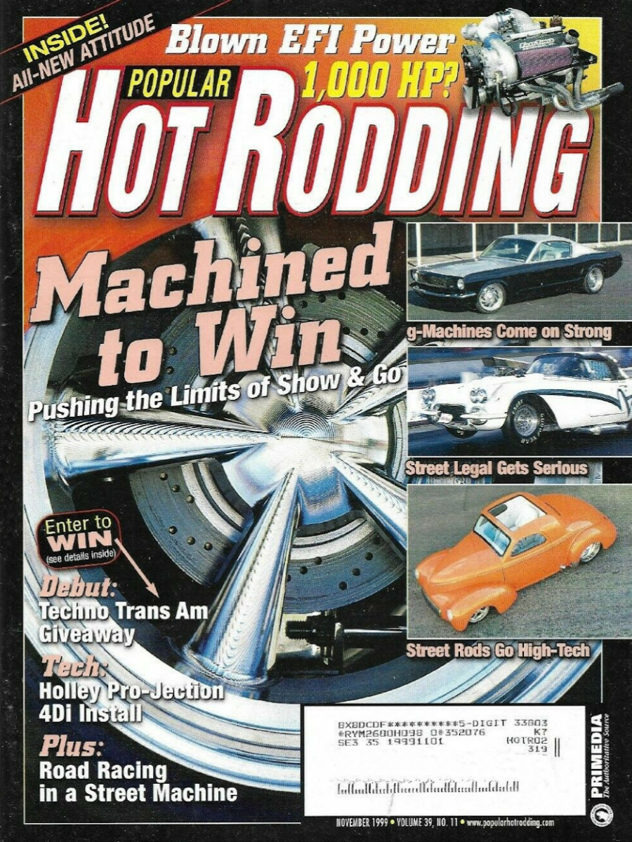 Popular Hot Rodding Nov November 1999 