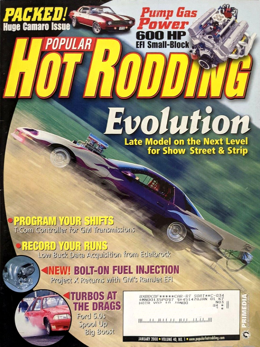 Popular Hot Rodding Jan January 2000 
