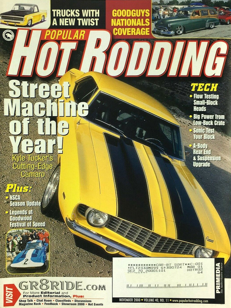 Popular Hot Rodding Nov November 2000 