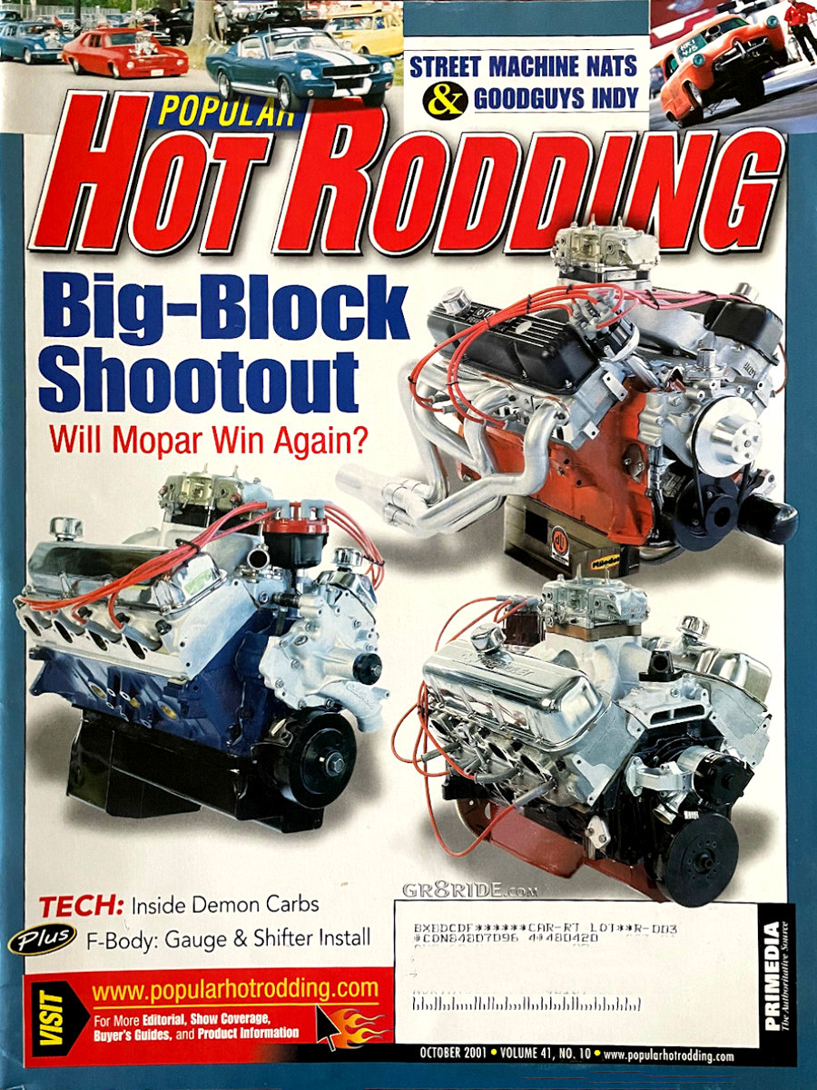 Popular Hot Rodding Oct October 2001