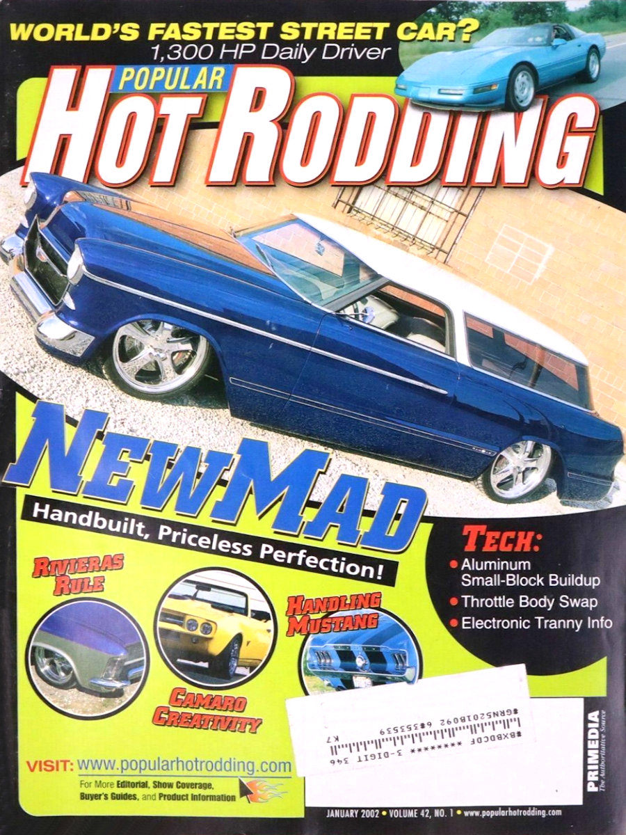 Popular Hot Rodding Jan January 2002