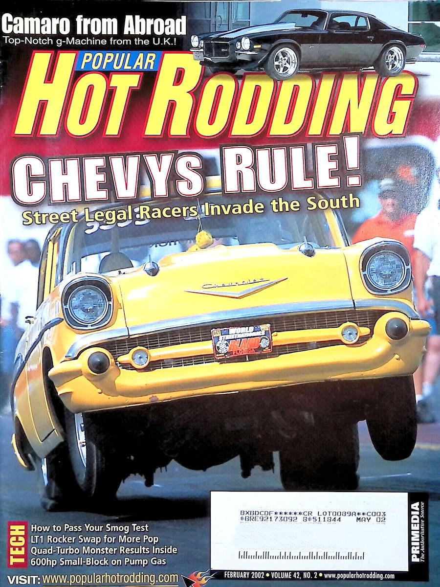 Popular Hot Rodding Feb February 2002