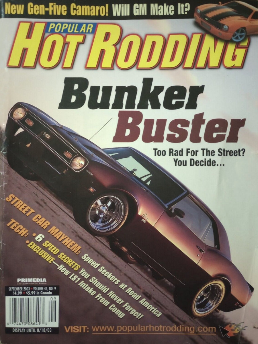 Popular Hot Rodding Sept September 2003