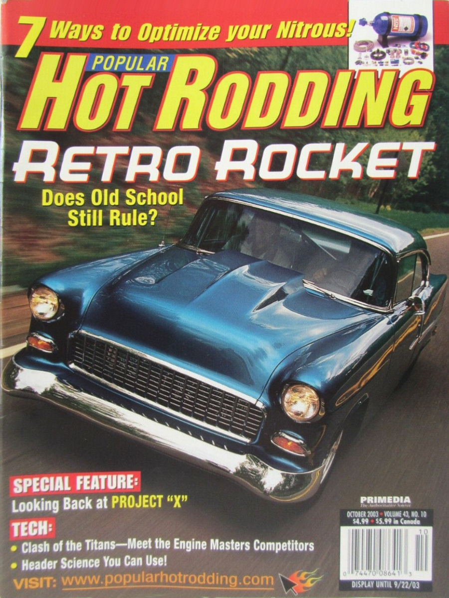 Popular Hot Rodding Oct October 2003