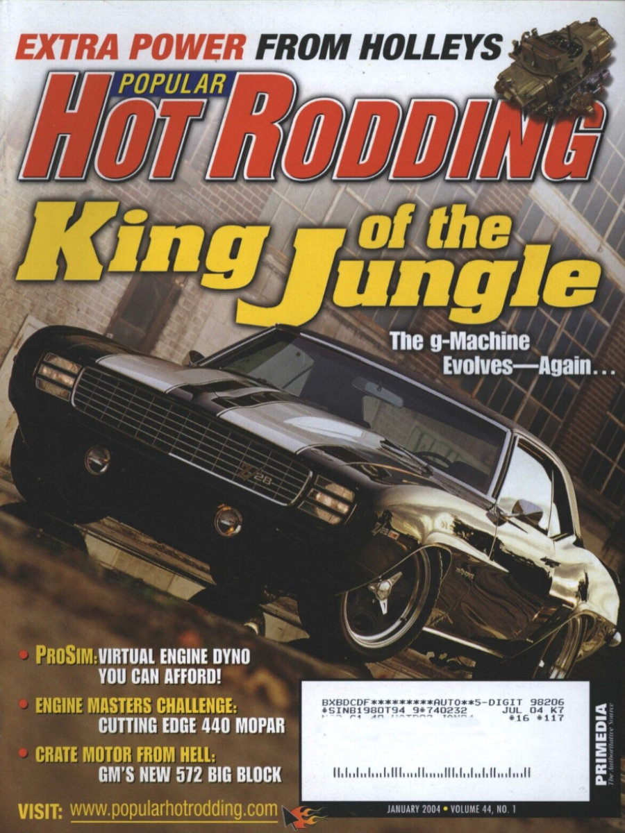 Popular Hot Rodding Jan January 2004