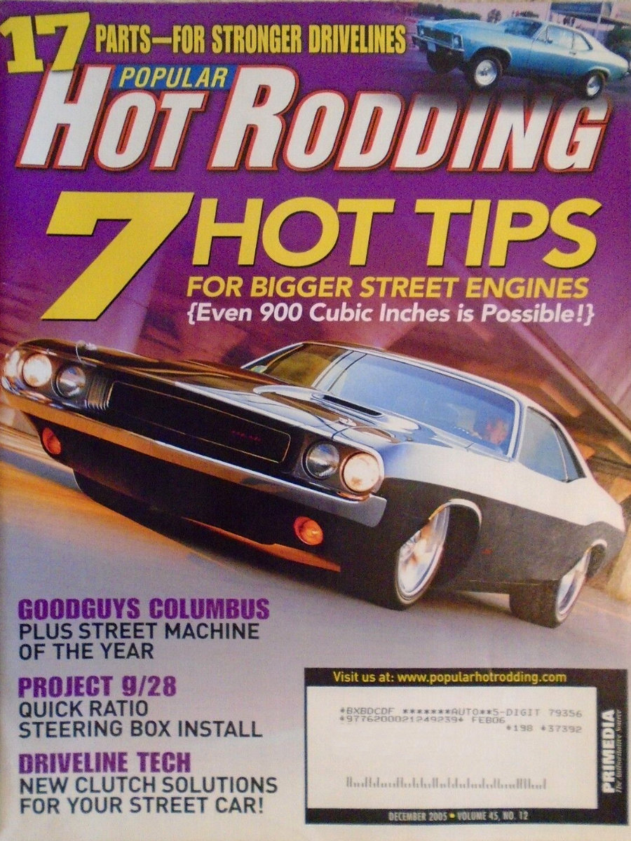 Popular Hot Rodding Dec December 2005