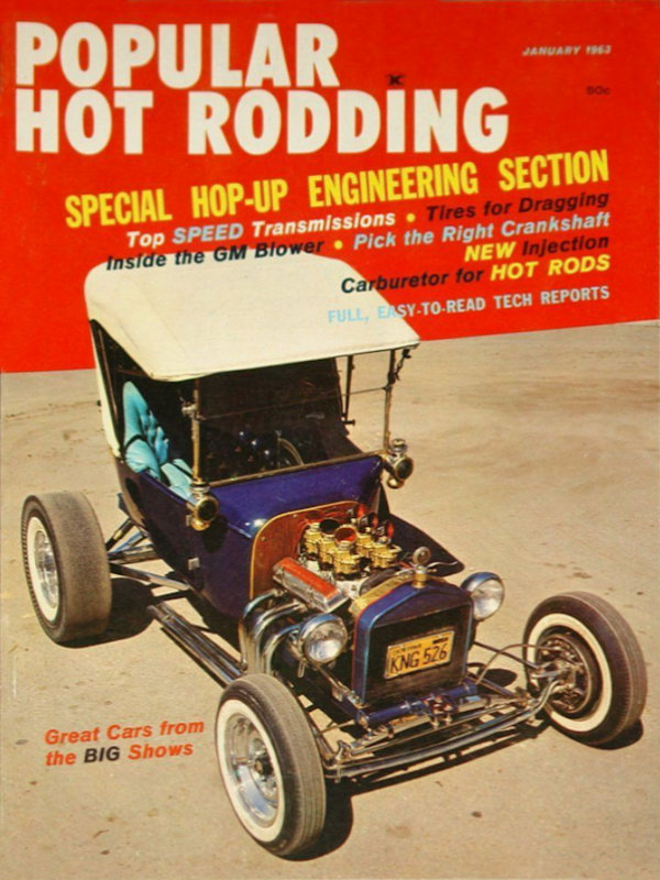 Popular Hot Rodding Jan January 1963 