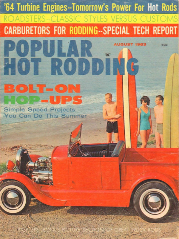 Popular Hot Rodding Aug August 1963 