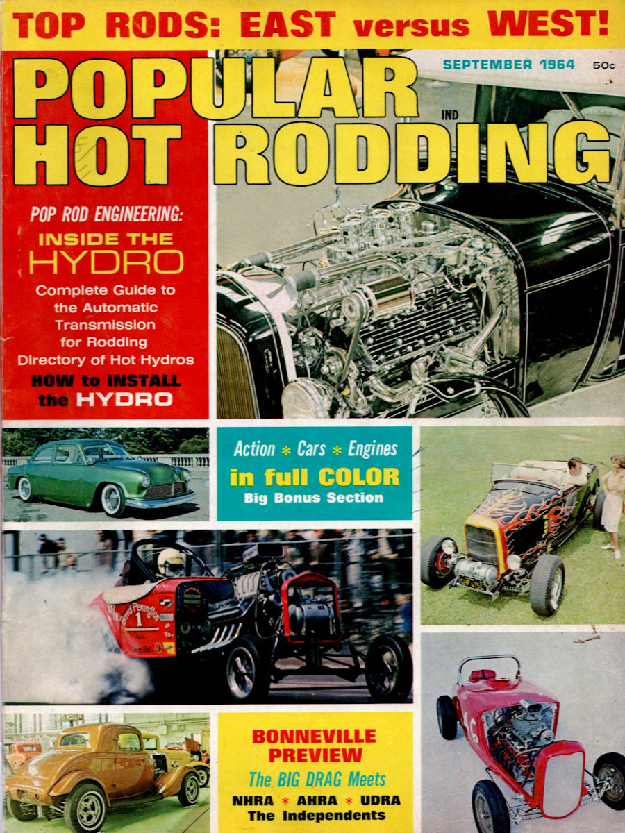 Popular Hot Rodding Sept September 1964