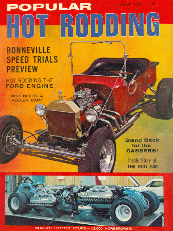 Popular Hot Rodding Aug August 1965 