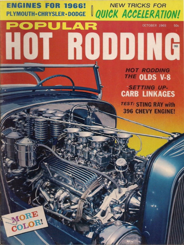 Popular Hot Rodding Oct October 1965 