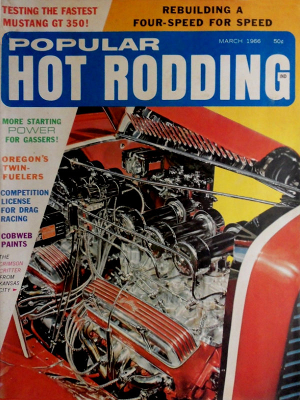 Popular Hot Rodding Mar March 1966 