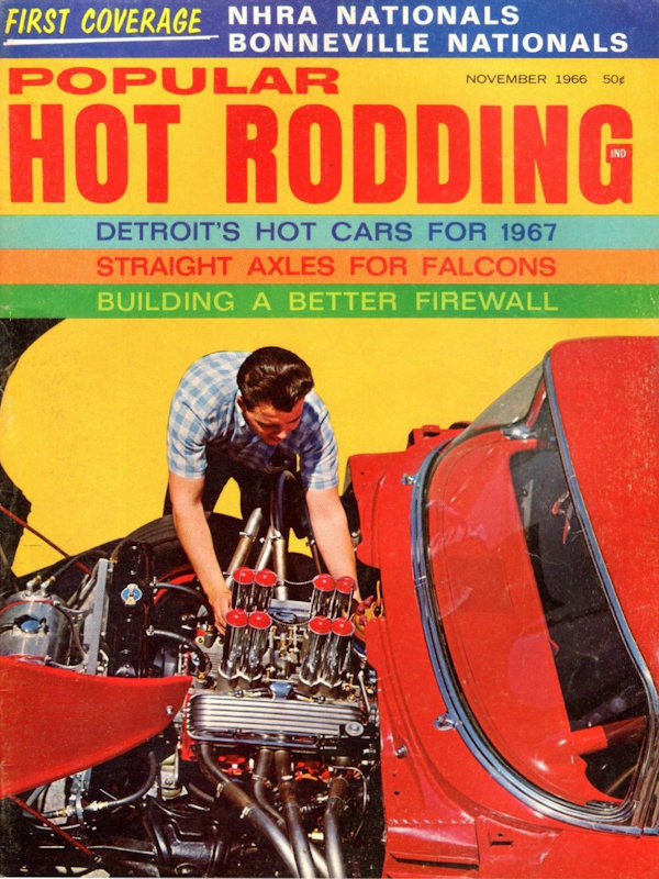 Popular Hot Rodding Nov November 1966 