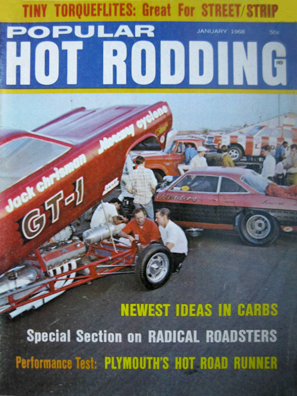 Popular Hot Rodding Jan January 1968 