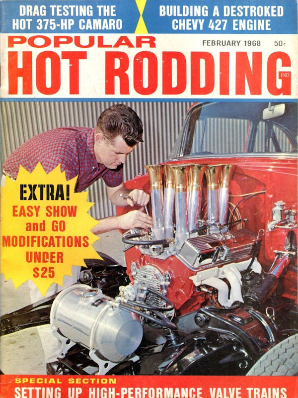 Popular Hot Rodding Feb February 1968 
