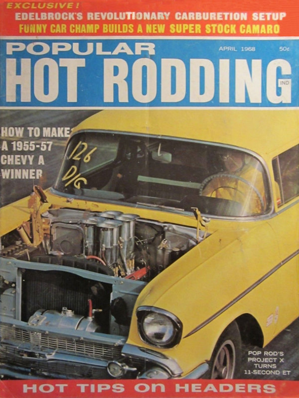 Popular Hot Rodding Apr April 1968 