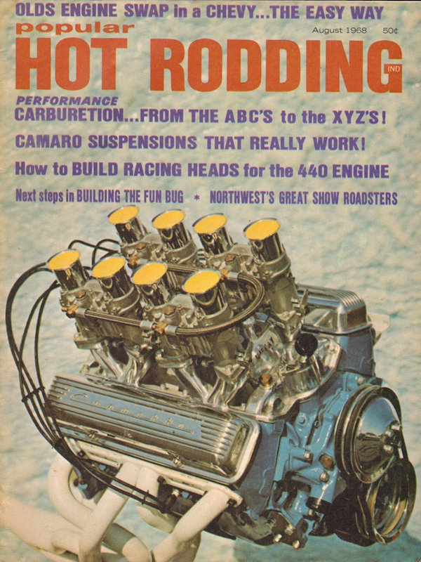 Popular Hot Rodding Aug August 1968 