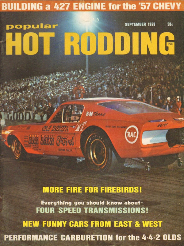 Popular Hot Rodding Sept September 1968