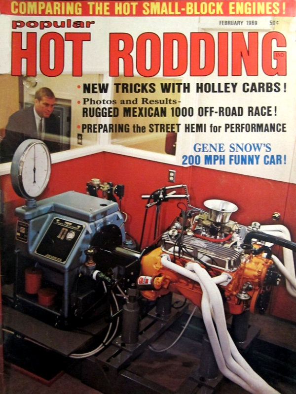 Popular Hot Rodding Feb February 1969 