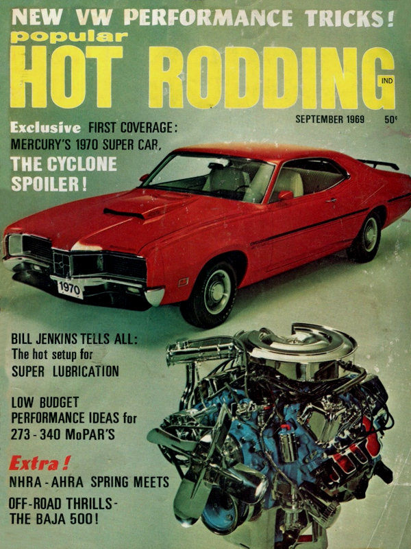 Popular Hot Rodding Sept September 1969