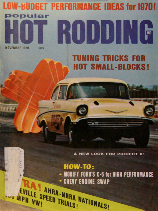 Popular Hot Rodding Nov November 1969 