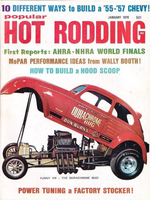 Popular Hot Rodding Jan January 1970 