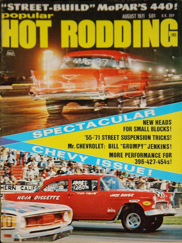 Popular Hot Rodding Aug August 1971 