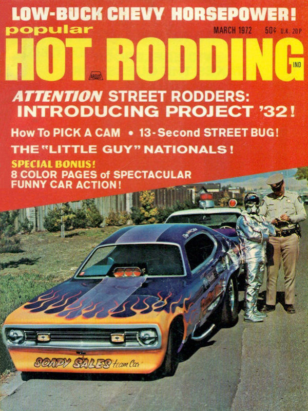 Popular Hot Rodding Mar March 1972 