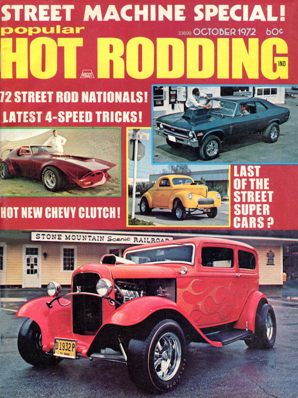 Popular Hot Rodding Oct October 1972 