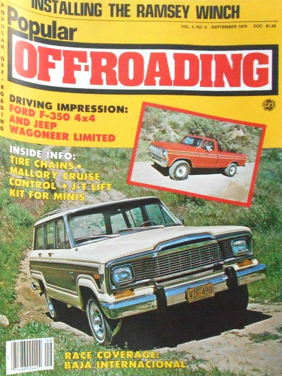 Popular Off-Roading Sept September 1979
