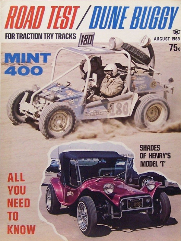 Road Test Dune Buggy Aug August 1969 