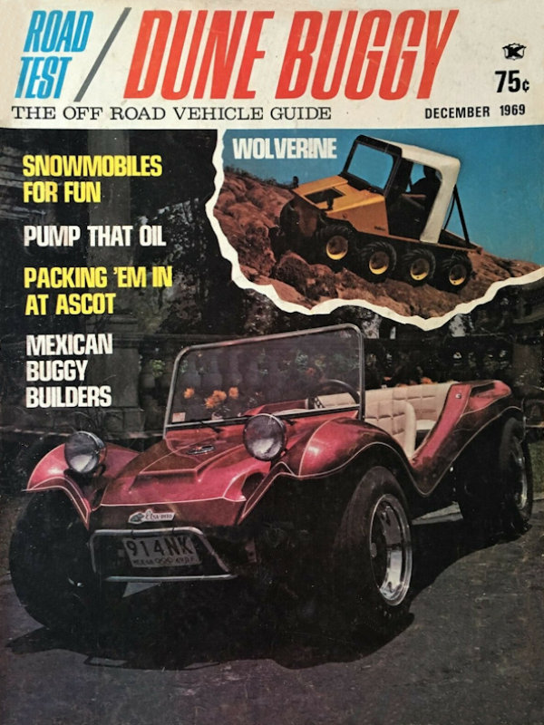 Road Test Dune Buggy Dec December 1969 