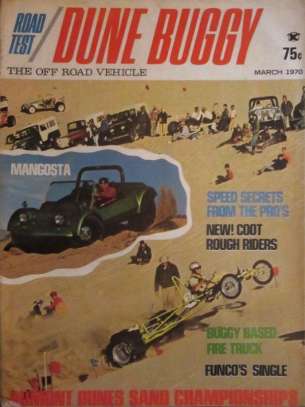 Road Test Dune Buggy Mar March 1970 