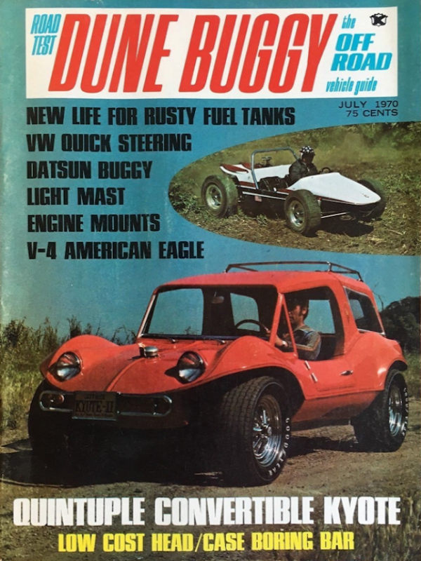 Road Test Dune Buggy July 1970 