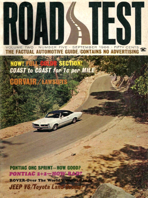 Road Test Sept September 1966