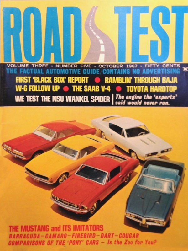 Road Test Oct October 1967