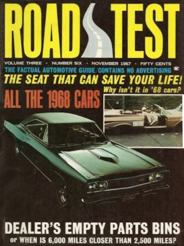 Road Test Nov November 1967